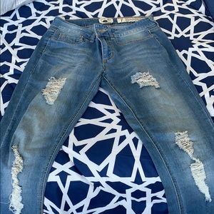 Distressed Jeans